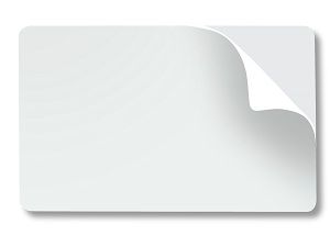CR79-80 Adhesive Back PVC cards at IDCardGroup.com best prices