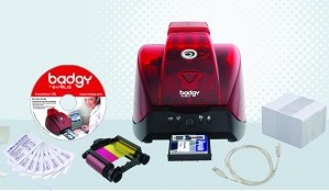 The affordable Evolis Badgy - All-in-One card printer for up to 200 cards/year