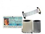 Custom hologram overlaminate ribbon and films