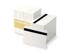Generic White CR80 HiCo PVC card stock with mag stripe
