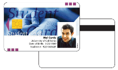 Student ID Card with magnetic stripe