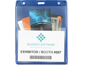 Colored Credential/Convention Badge Holder at IDCardGroup.com