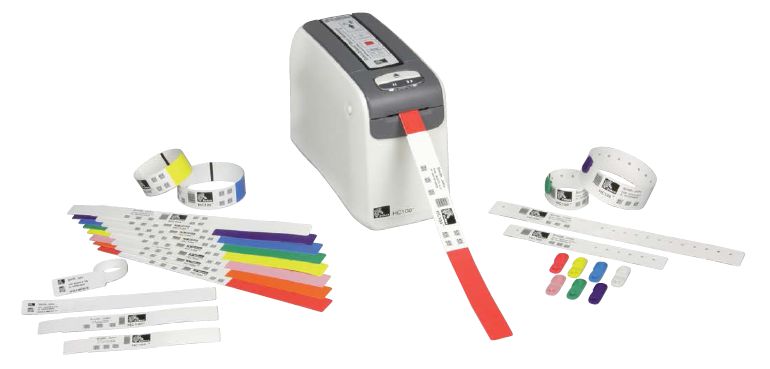 Shop the HC100 wristband printer at IDCardGroup.com