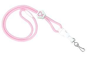 Breast Cancer Awareness Badge Lanyard