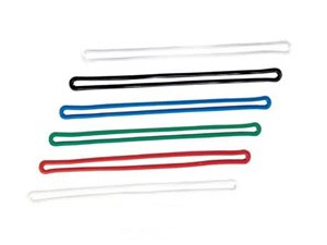 9" Plastic Luggage Tag Loops