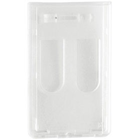 Molded Rigid Plastic Prox Card Holder - 50 pack