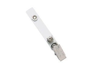 Vinyl Strap Clip w/Permanent Snap -50 pack