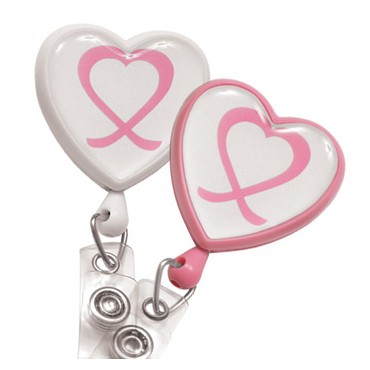 Awareness Heart Badge Reel – Pack of 25