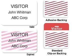 TIMEbadge Expiring Badges for Label Printers - QTY 1000