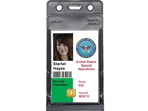 Vinyl Shielded Single Card - FIPS201-50 pack