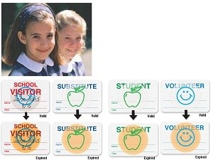 Adhesive School Badge