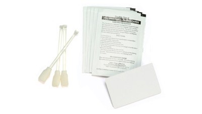 Zebra ZXP Series 7 Print Station and Laminator Cleaning Kit (Includes 12 feeder, print path and laminator cleaning cards, 12 cleaning swabs, and 3 adhesive cleaning cards for 60,000 prints)