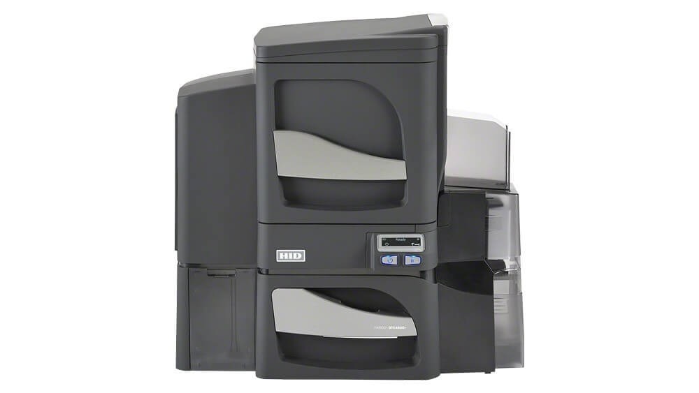 Fargo DTC4500e Dual-Sided ID Card Printer w/ Dual-Sided Lamination