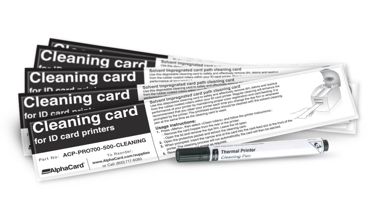 Cleaning Kit for AlphaCard PRO 500 | 700 Printer