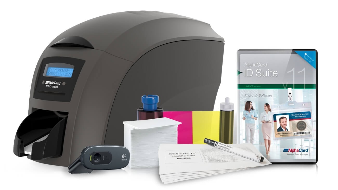AlphaCard PRO 500 ID Card System