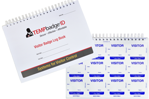 Visitor Badge Log Book