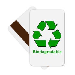 Standard CR80 30mil LoCo Mag Stripe bioPVC Cards