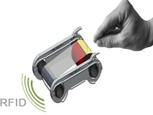 Evolis RCT013NAA Red Printer Ribbon