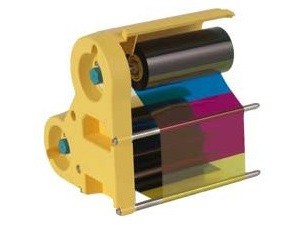 IDP 670110 YMCKUv Retransfer Ribbon