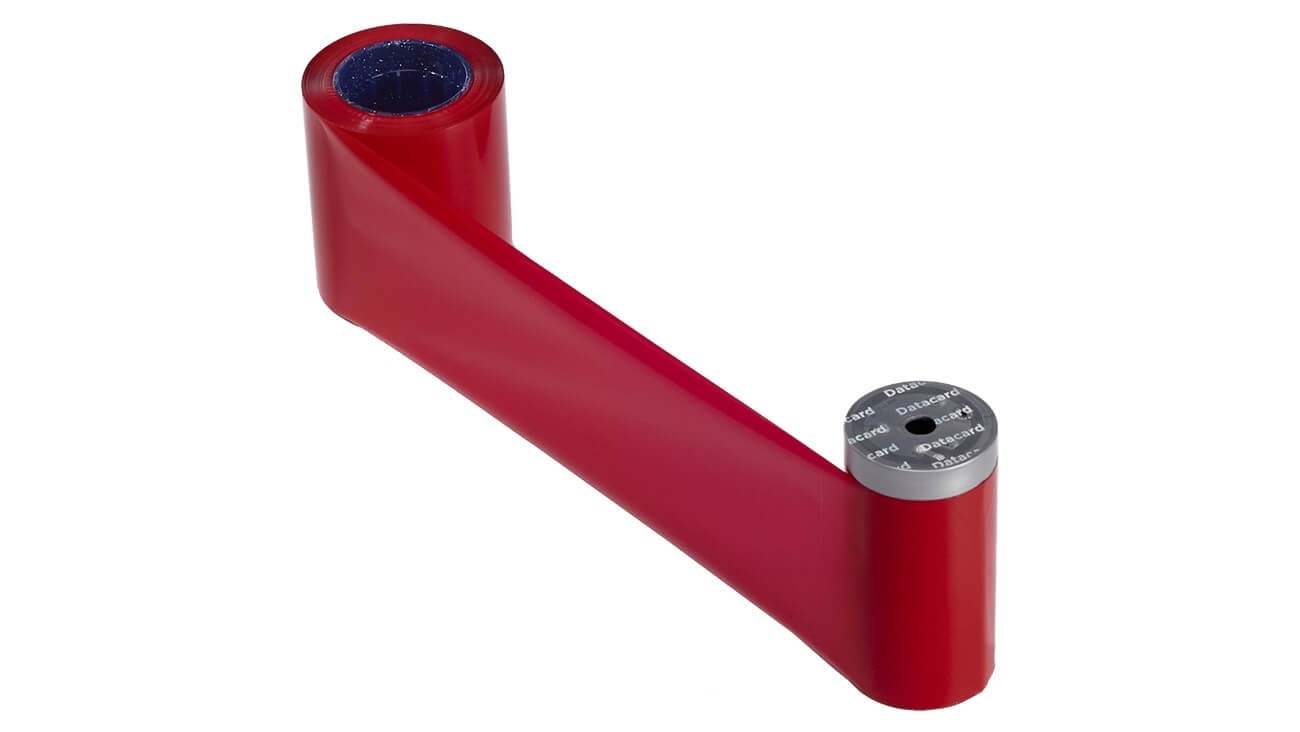 DataCard 596230-004 Red Printer Ribbon