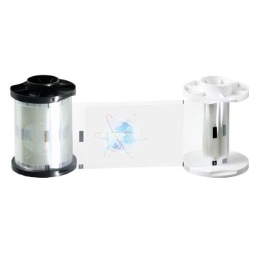 Fargo PolyGuard 1mil Holographic Orbit Design Overlaminate – 1000 Prints 