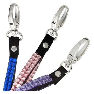 Fashion 3/8" Rhinestone Lanyards – Pack of 10. (Lanyards)