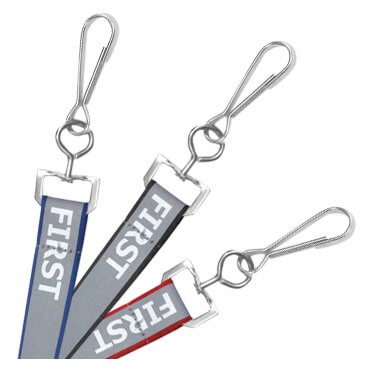 "Safety First" 5/8" Reflective Lanyards – Pack of 100