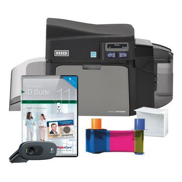 Fargo DTC4250e Dual-Sided Value ID Card System