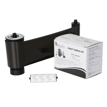 IDP Resin Black Monochrome Ribbon Kit – 3000 Prints