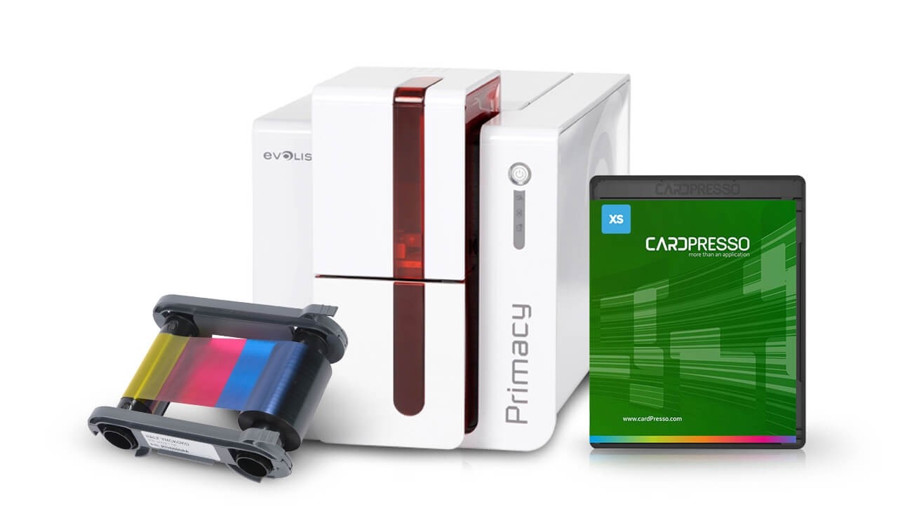 Evolis Primacy Printer, Ribbon & Software Bundle
