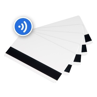 RFID Mag Stripe PVC Cards-100 pack