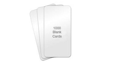 Magicard Xtended Blank PVC Cards 110mm x 54mm