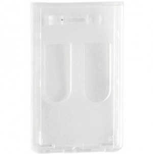 Molded Rigid Plastic Prox Card Holder - 50 pack